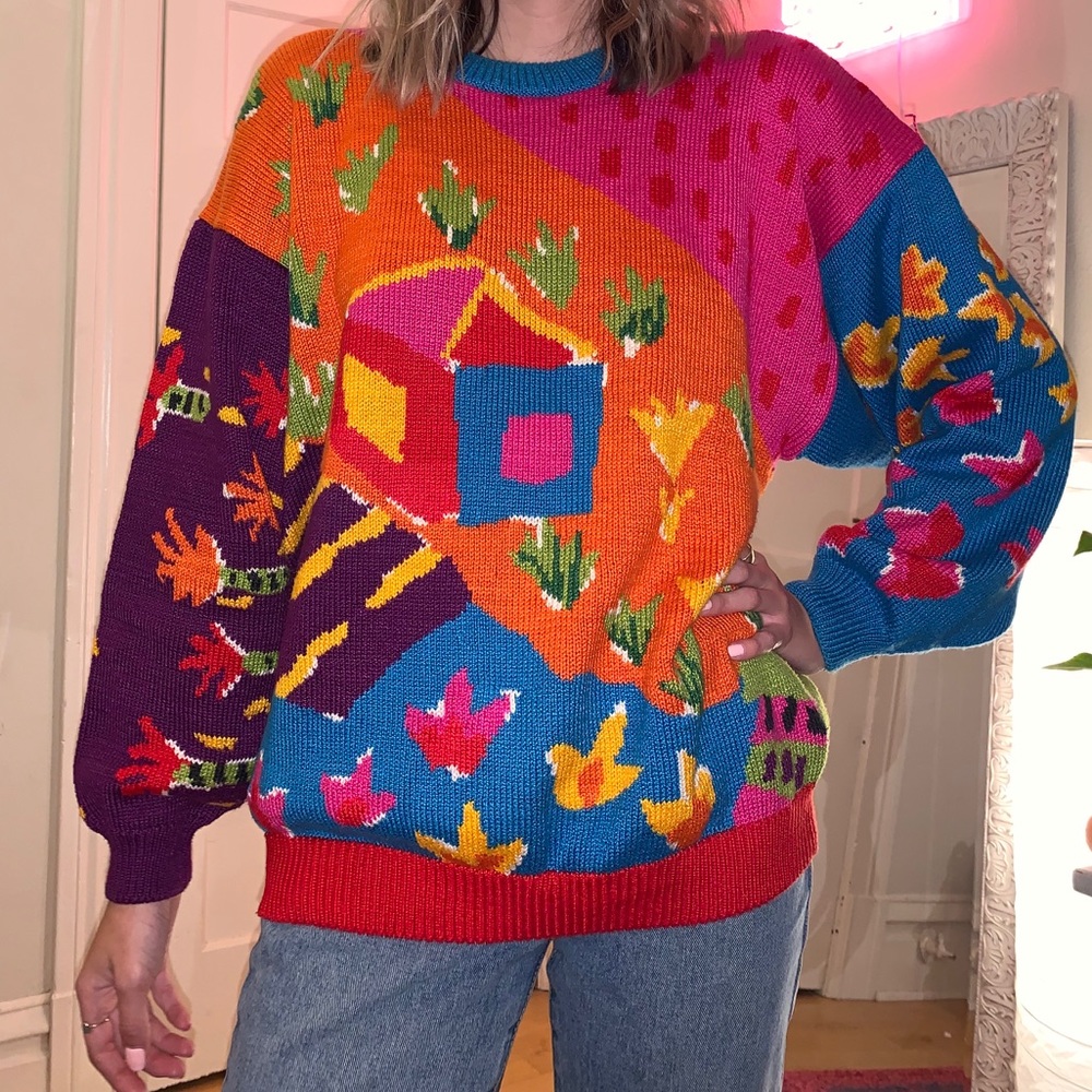 Fun vintage sweater